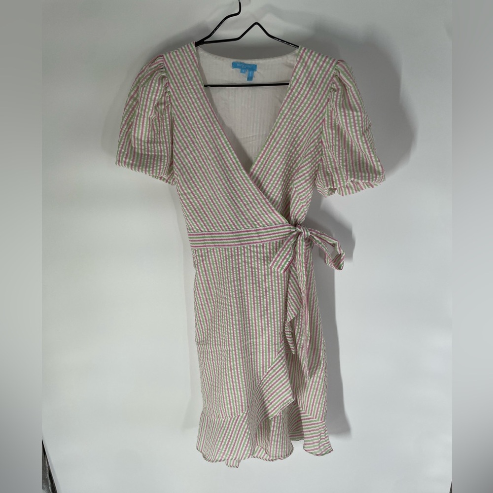 Draper James Pink  and Green Dress